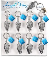 Angel Wing Keychain 48pc Assortment
