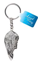 Friends Don’t - Angel Wing Keychain