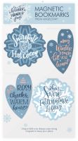 Hearts and Snowflakes - Bookmark