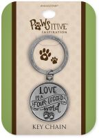 Love Is… - Pawsitive Keychain