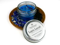 Lapis - Crystal Candle
