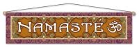 Namaste Om - Entry Blessing Banner