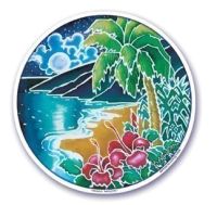 Maui Moon - Window Sticker