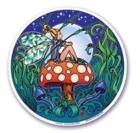 Fairy Mushroom - Window Sticker