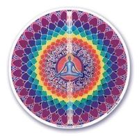 Meditation Lotus - Window Sticker