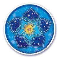 Solar Lotus - Window Sticker