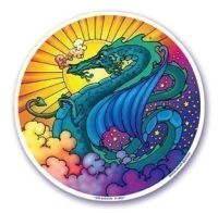 Dragon Fire - Window Sticker