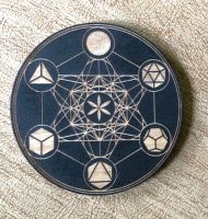 Metatron's Cube Platonic Solids - Magnet