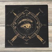Black Square Eye - 4" Pendulum Board