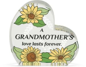 Grandmother  - Relationship Glass Plaque