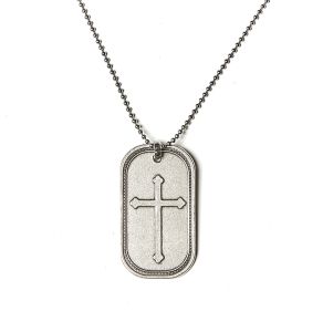 Cross - Stainless Dog Tag Necklace