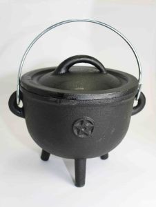 Cauldron pentacle (5")