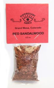 Raw Red Sandalwood Chips - Incense Wood