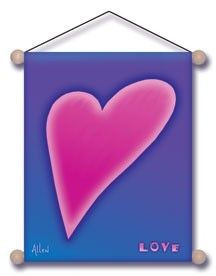 Heart Love  - Accent Banner