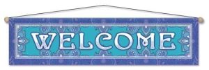 Welcome - Entry Blessing Banner