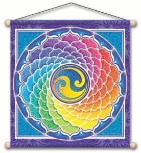 Rainbow Spiral - Meditation Banner