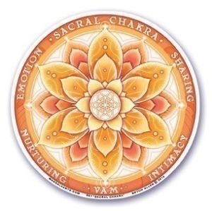 Chakra Sacral - Window Sticker