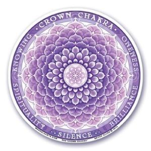 Chakra Crown - Window Sticker