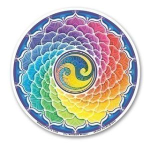 Rainbow Spiral - Window Sticker