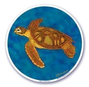 Sea Turtle - Window Sticker