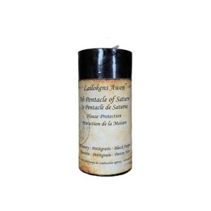 5th Pentacle of Saturn - Scented Spell Candle