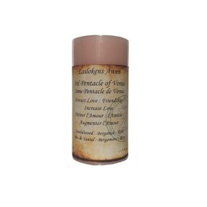 3rd Pentacle of Venus - Scented Spell Candle