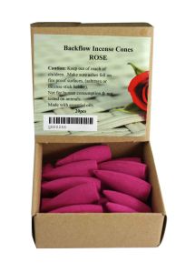 Rose - Backflow Incense Cones