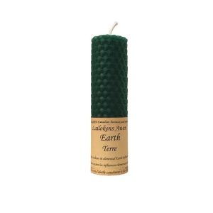 Earth - Beeswax Spell Candle