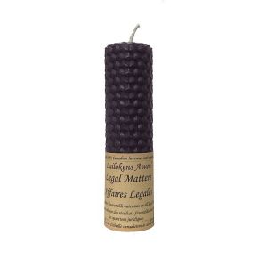 Legal Matters - Beeswax Candle