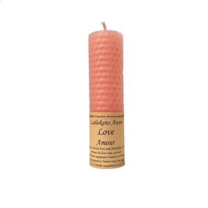Love - Beeswax Spell Candle