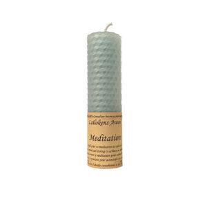 Meditation - Beeswax Spell Candle