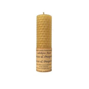Success & Prosperity - Beeswax Spell Candle