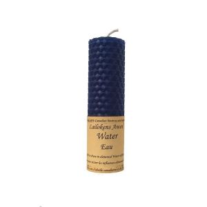 Water - Beeswax Spell Candle