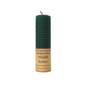 Wealth - Beeswax Spell Candle