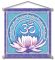 Om Flower - Meditation Banner